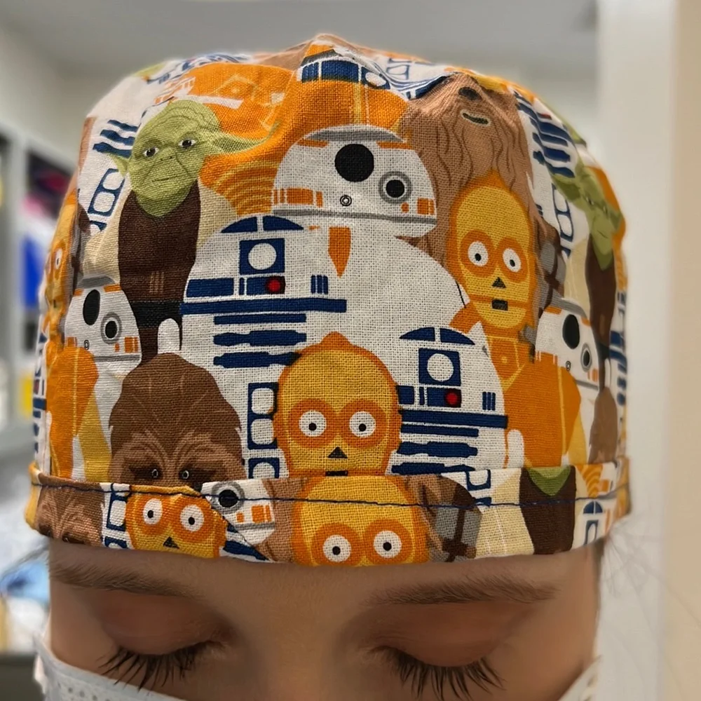 Handmade scrubcap - Picture 3 of 4